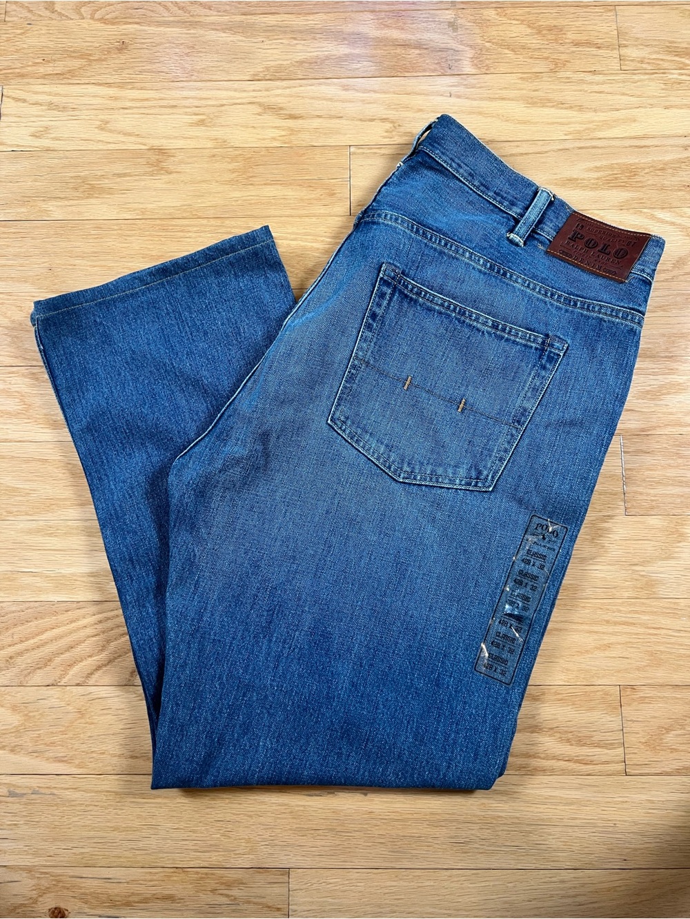 Vintage Polo Ralph Lauren Classic 867 Jeans 42B x 32 NWT Deadstock Y2K Mexico